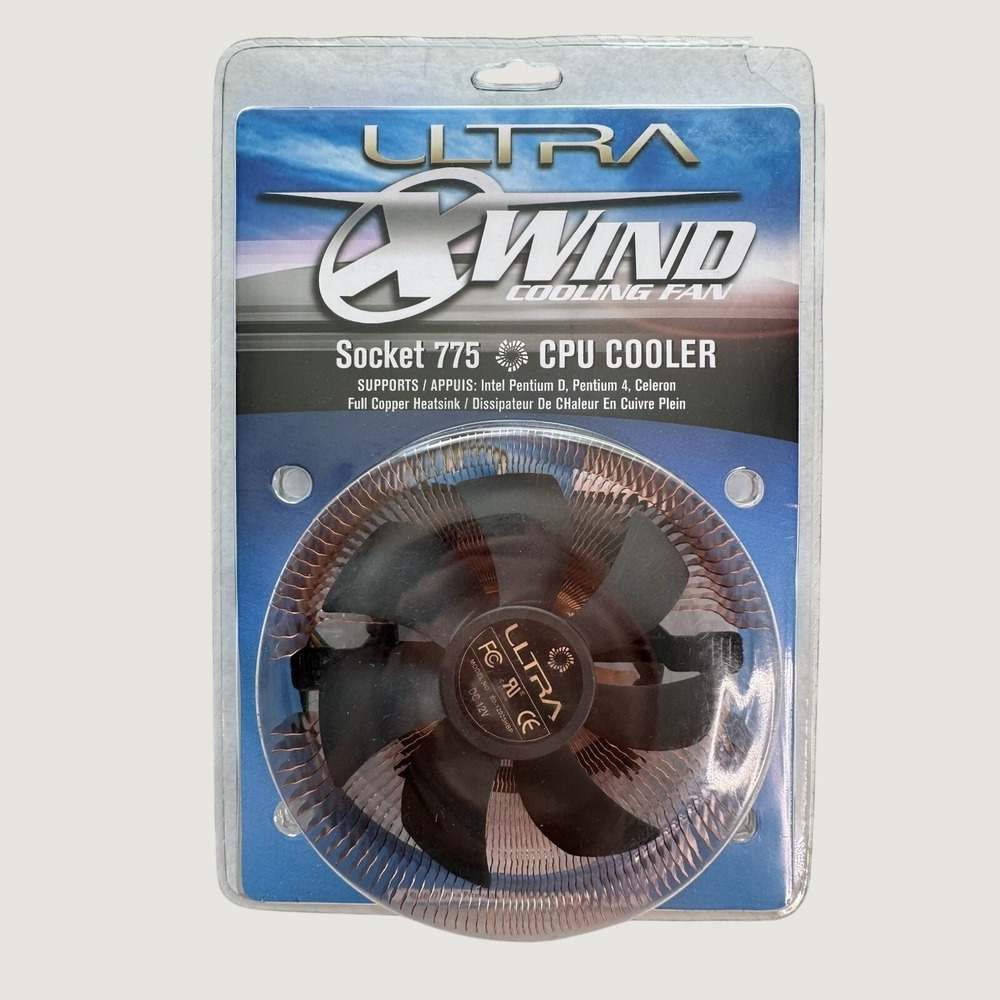 Ultra X-Wind Cooling Fan Socket 775 CPU Cooler Pentium D 4 FULL Copper Heatsink